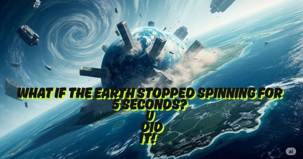 What If The Earth Stopped Spinning For 5 Seconds?