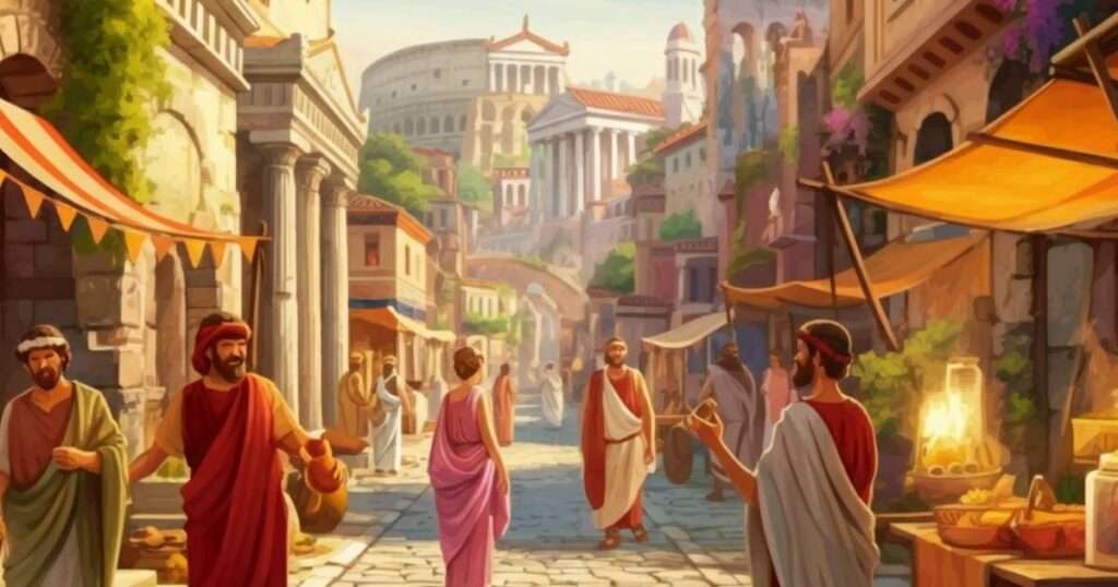 The Roman Empire Peak and Prosperity